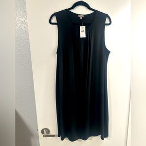 J. Jill no sleeve black dress